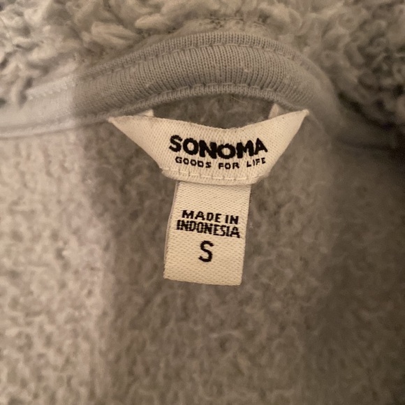 Gray Sherpa Jacket - Picture 2 of 2